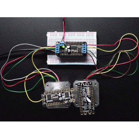 DC Motor + Stepper FeatherWing Add-on For All Feather Boards