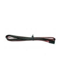 2-wire cable, Red Black (1m)