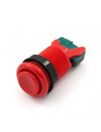 Concave Button - Red