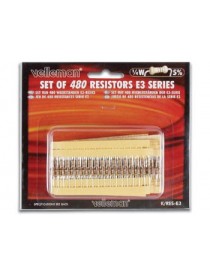 Set 480 Resistenze 1/4W