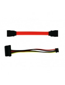 SATA data and power cables...